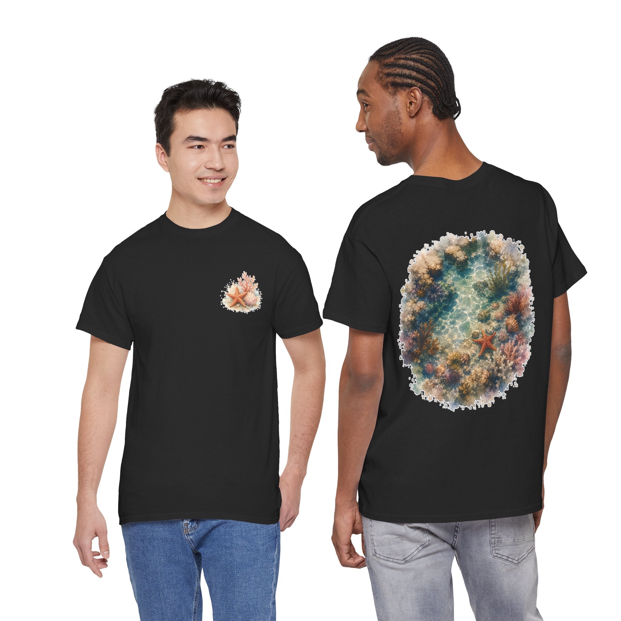 Coral Reef Dreams - Tropical Ocean Graphic T-Shirt