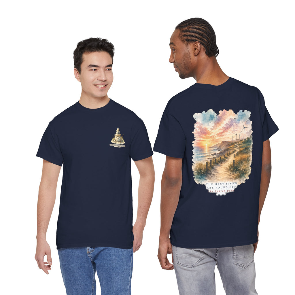 Best View Ahead - Coastal Landscape Summer Graphic T-Shirt
