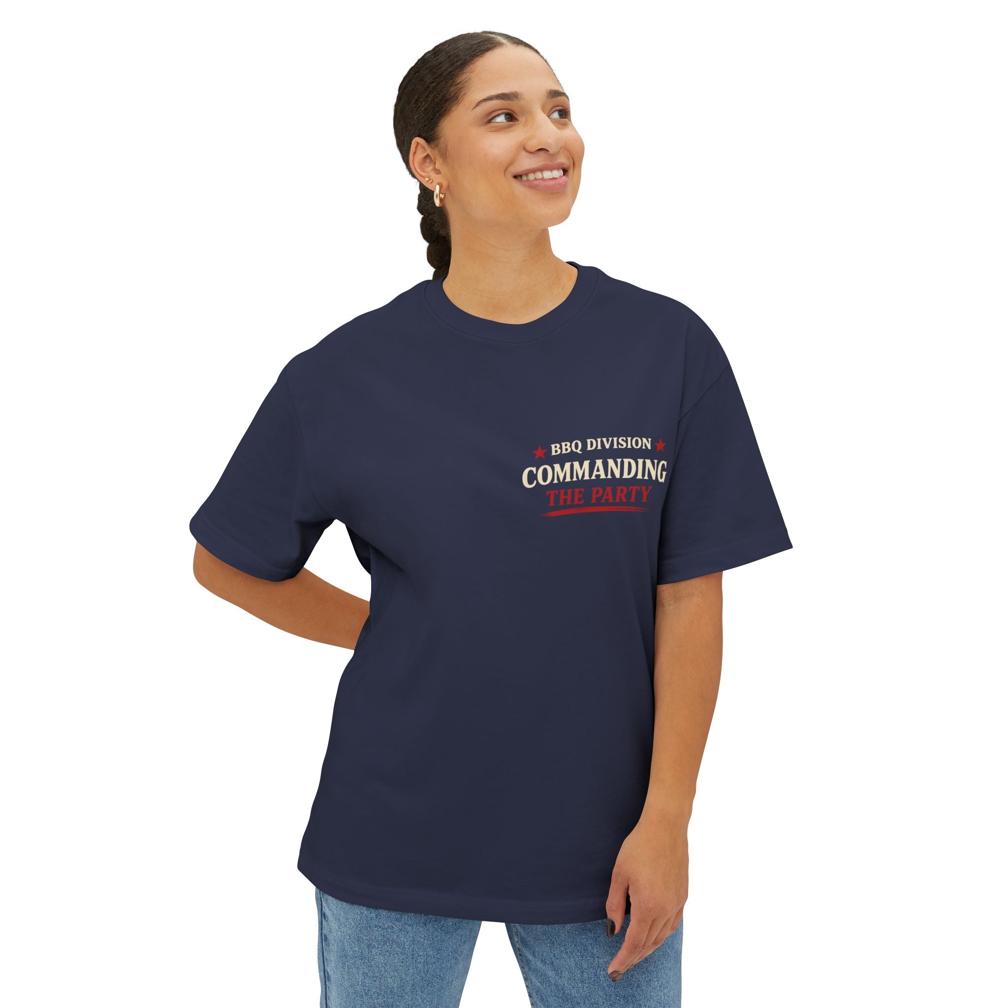 Funny 4th of July Shirt, Commanding the Party, Family Matching Independence Day T-Shirt