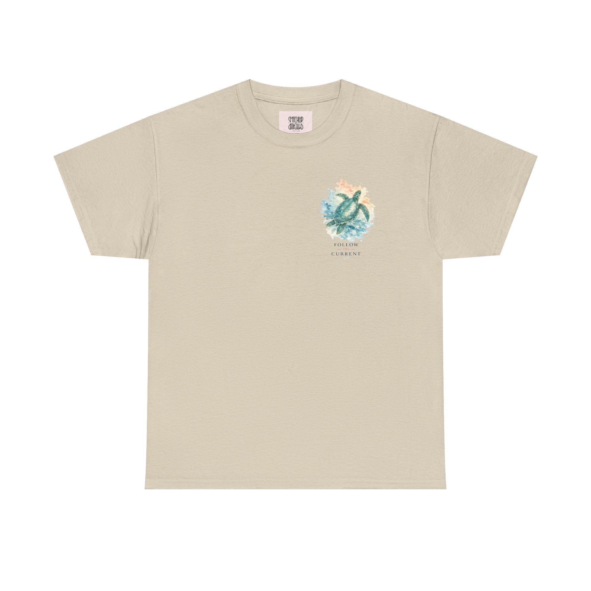 Sea Turtle Journey - Coastal Ocean Graphic T-Shirt