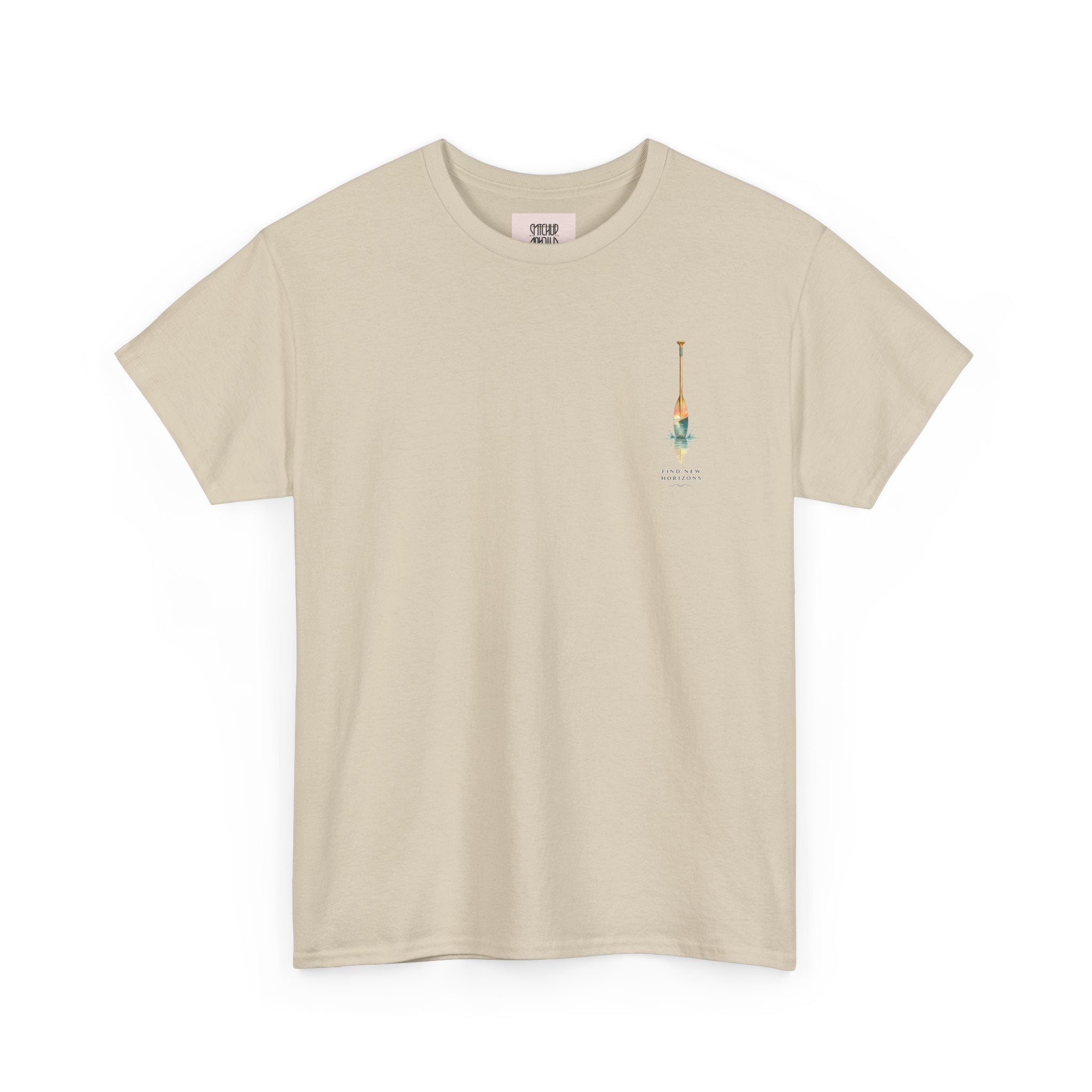 Sunset Paddle - Coastal Adventure Graphic T-Shirt