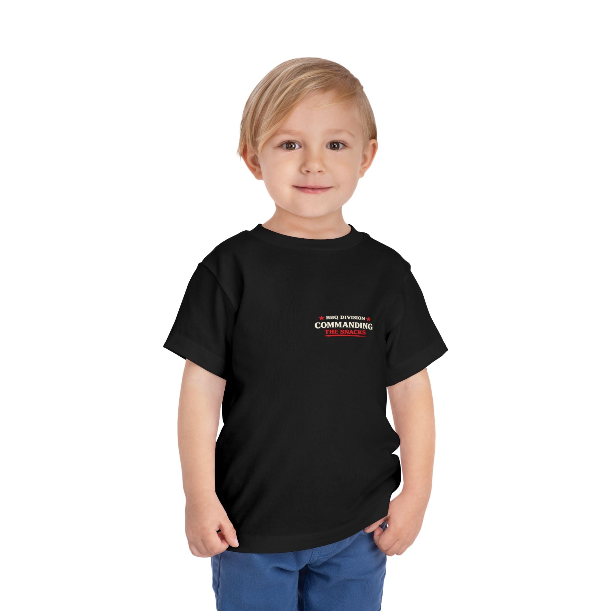 Funny 4th of July Shirt, Commanding the Snacks, Family Matching Independence Day T-Shirt