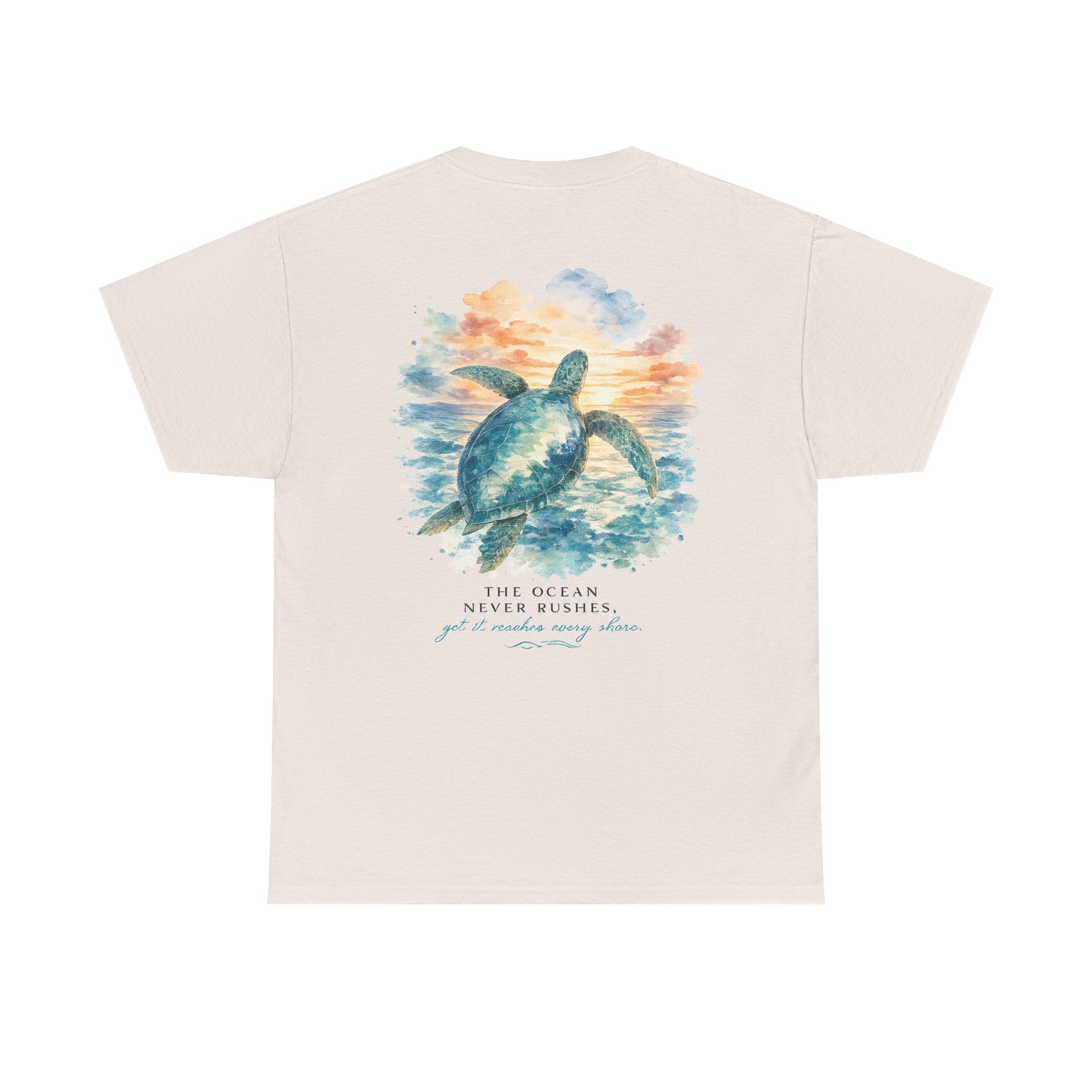 Sea Turtle Journey - Coastal Ocean Graphic T-Shirt