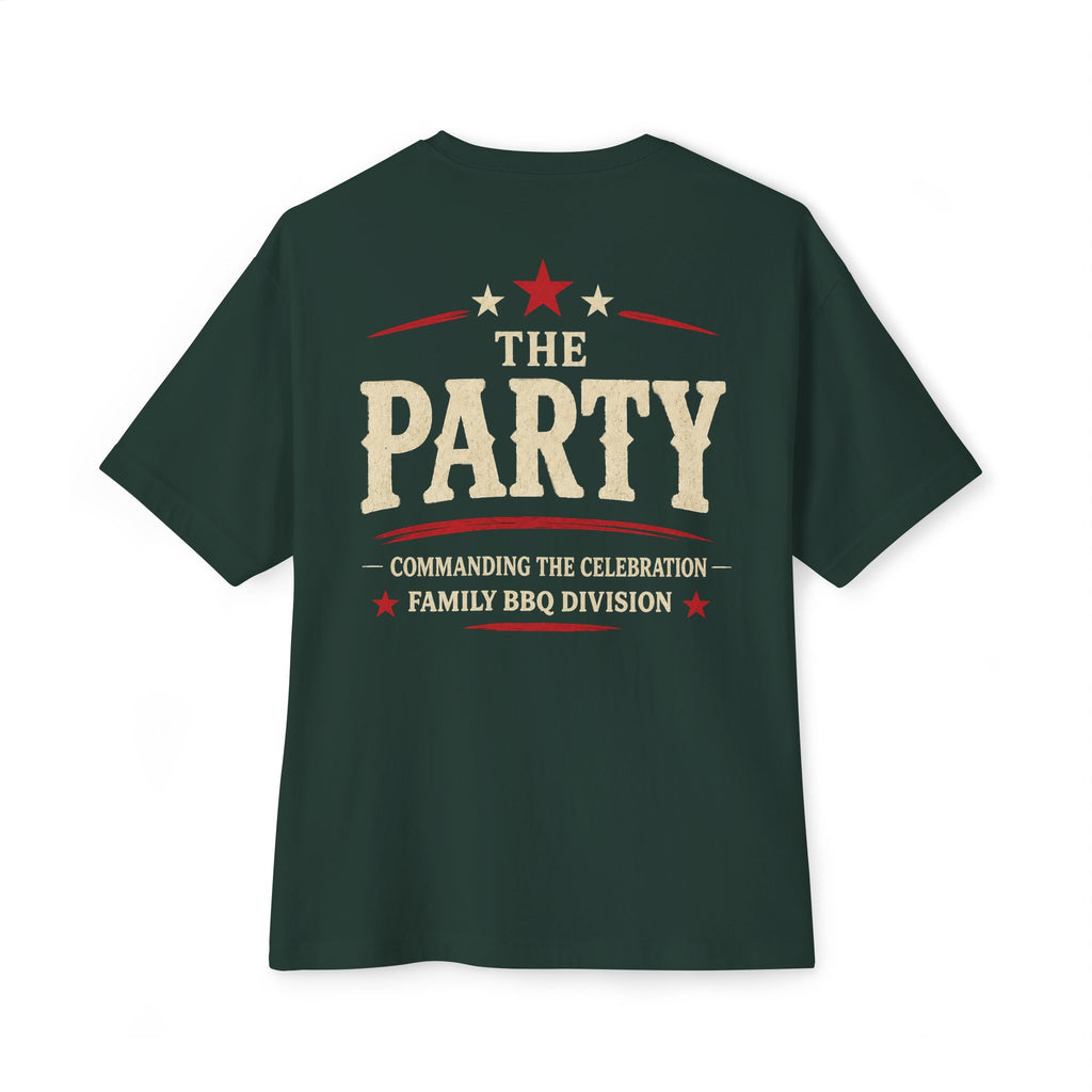 Funny 4th of July Shirt, Commanding the Party, Family Matching Independence Day T-Shirt