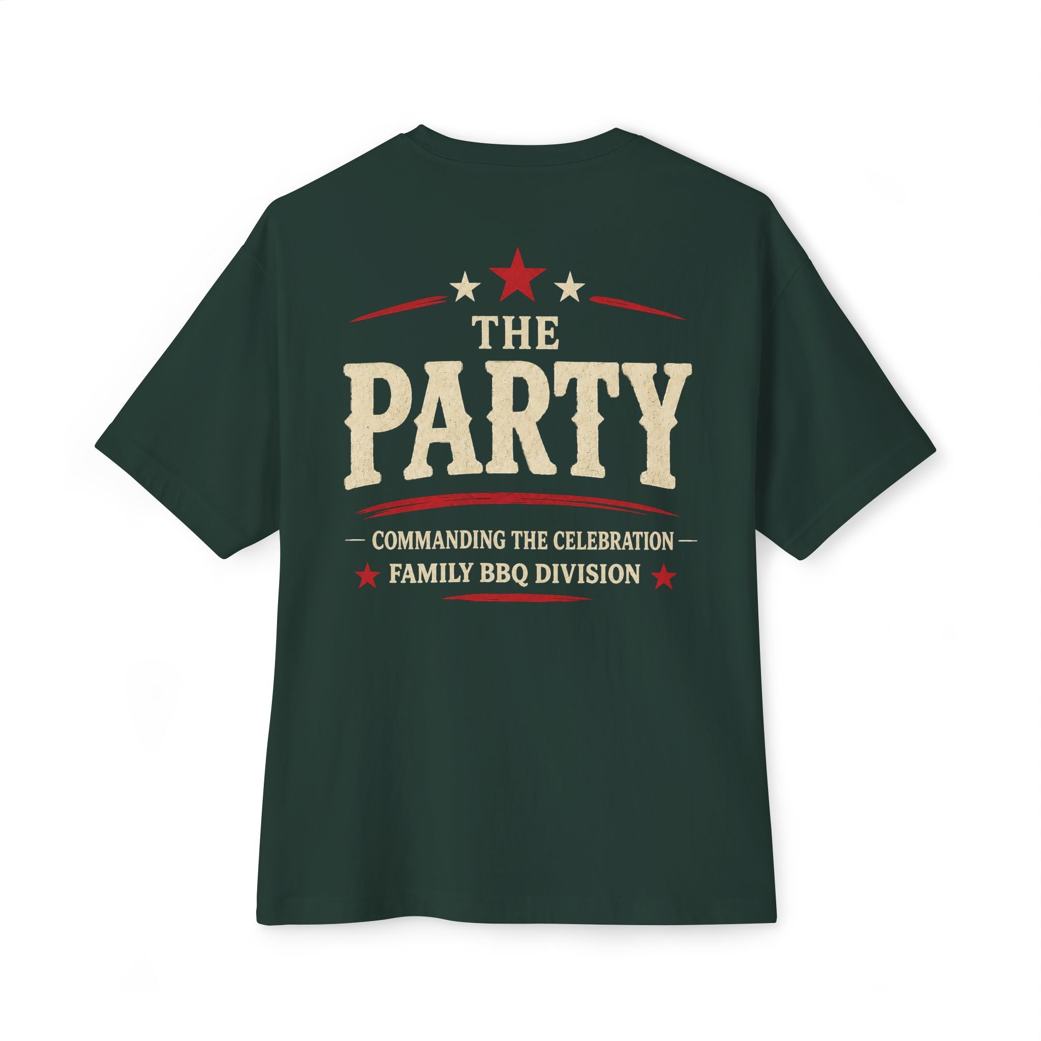 Funny 4th of July Shirt, Commanding the Party, Family Matching Independence Day T-Shirt