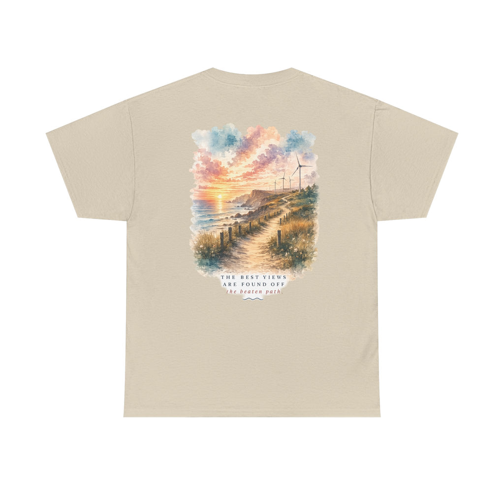 Best View Ahead - Coastal Landscape Summer Graphic T-Shirt