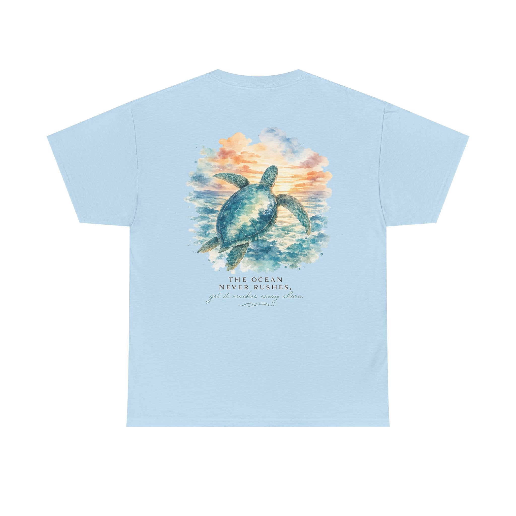 Sea Turtle Journey - Coastal Ocean Graphic T-Shirt