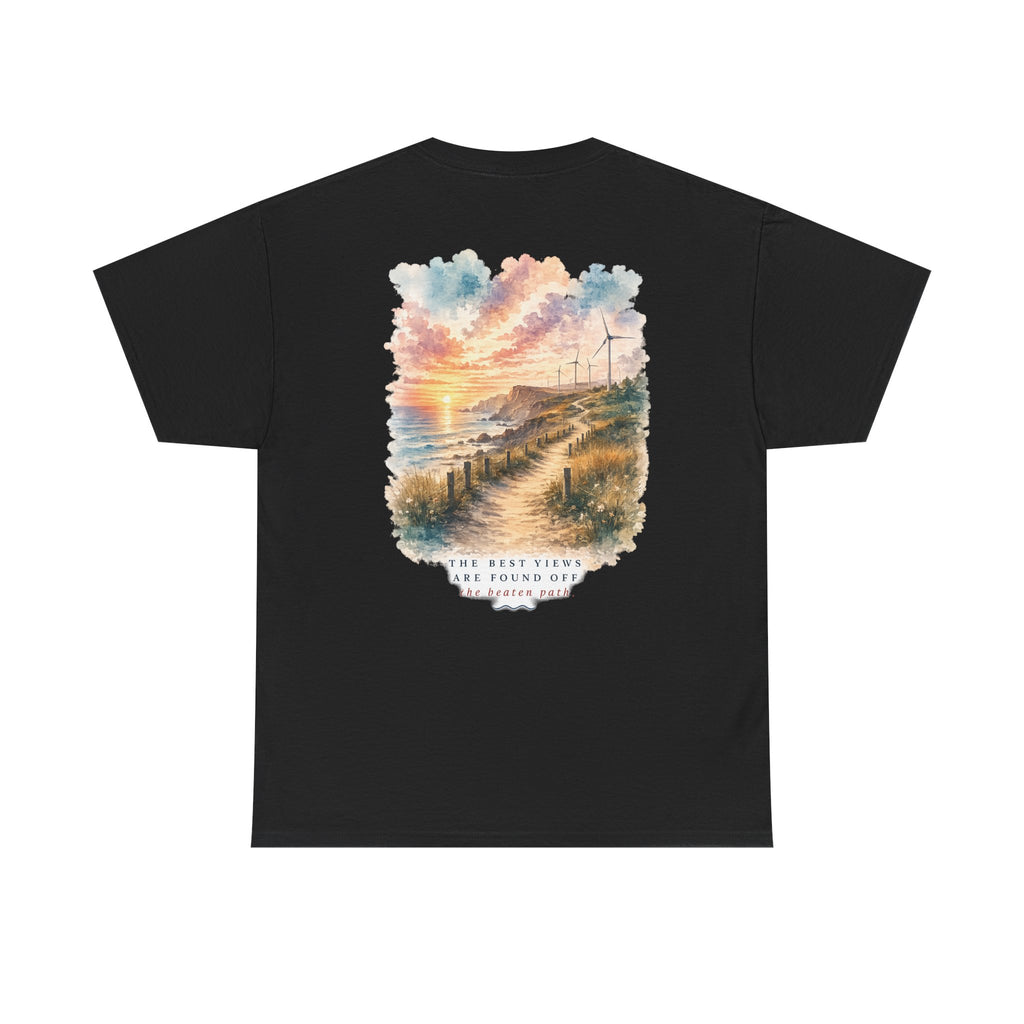 Best View Ahead - Coastal Landscape Summer Graphic T-Shirt